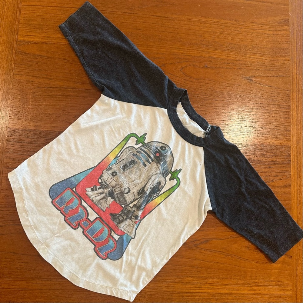 Kids Star Wars R2-D2 3/4 Sleeve T-Shirt